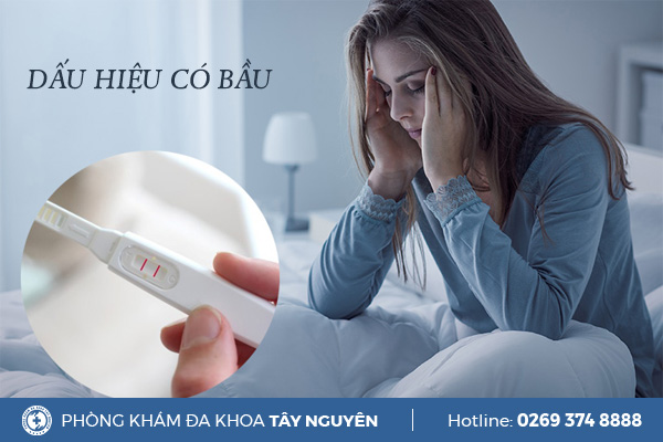 Dấu hiệu có bầu mà chị em cần lưu ý